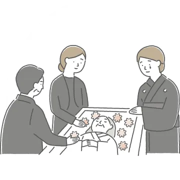 お通夜・告別式・火葬場で行うこと